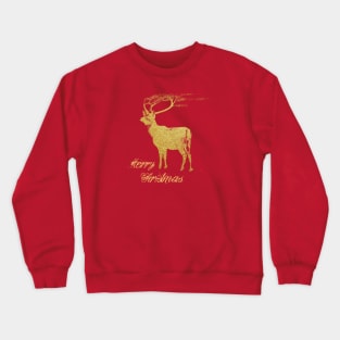 MERRY CHRISTMAS & REINDEER Crewneck Sweatshirt